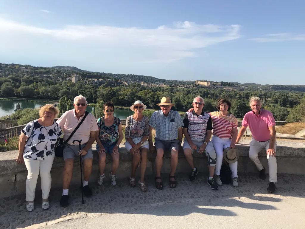 Guided tour in Avignon, Romain Bouchaud