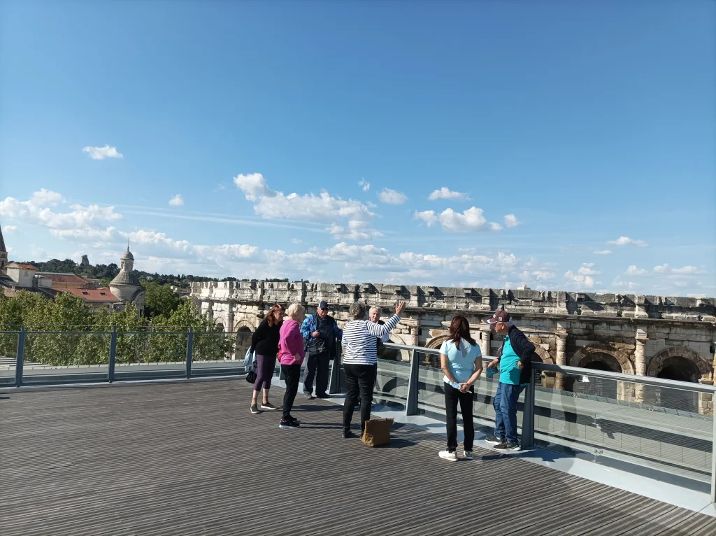 Visita guidata a Nîmes, Romain Bouchaud