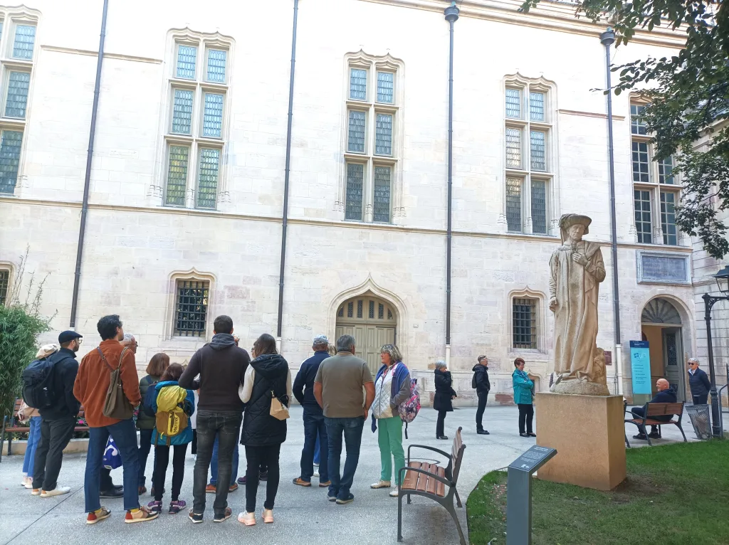 Wandeltocht in Dijon, Romain Bouchaud