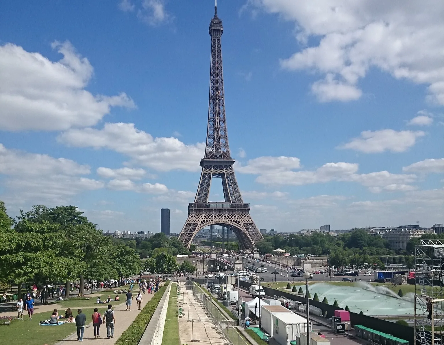 Wandeltocht van de Eiffeltoren naar de Champs Elysées