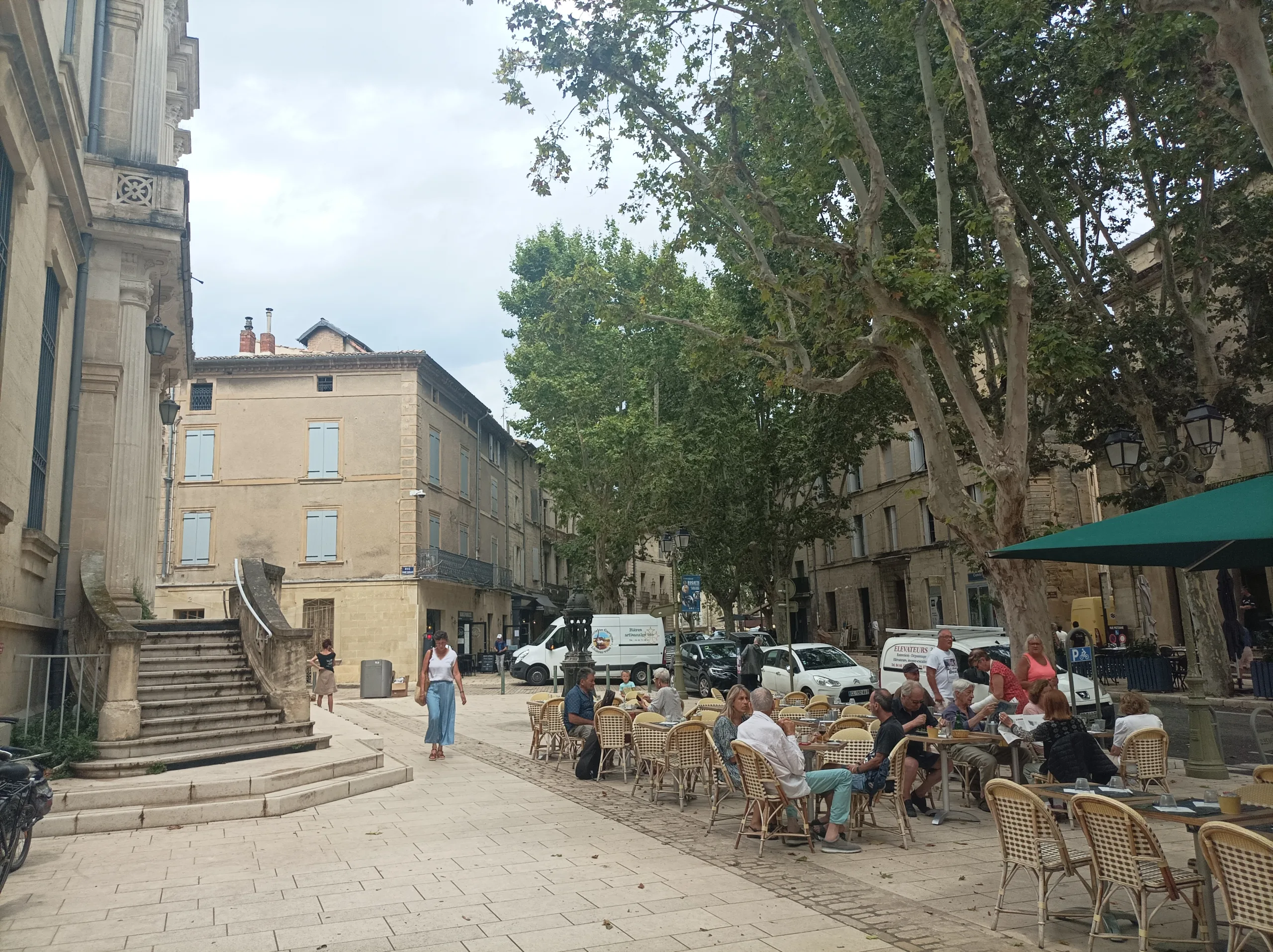 Guided tour in Uzès, Romain Bouchaud