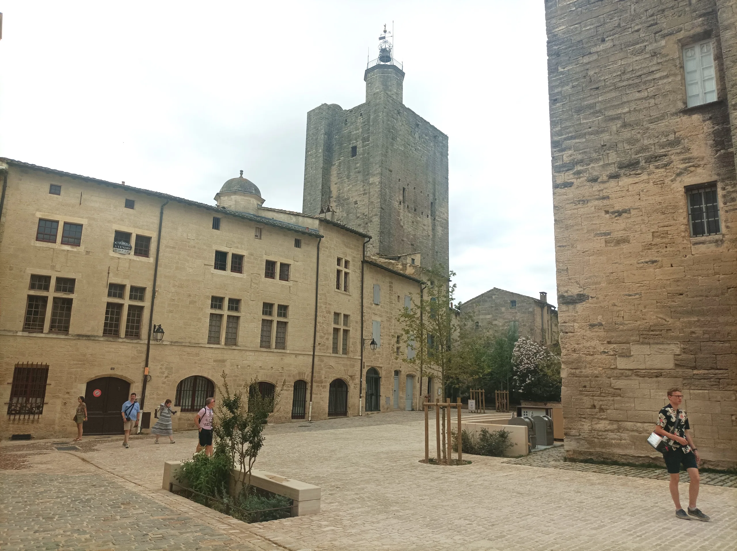 Guided tour in Uzès, Romain Bouchaud